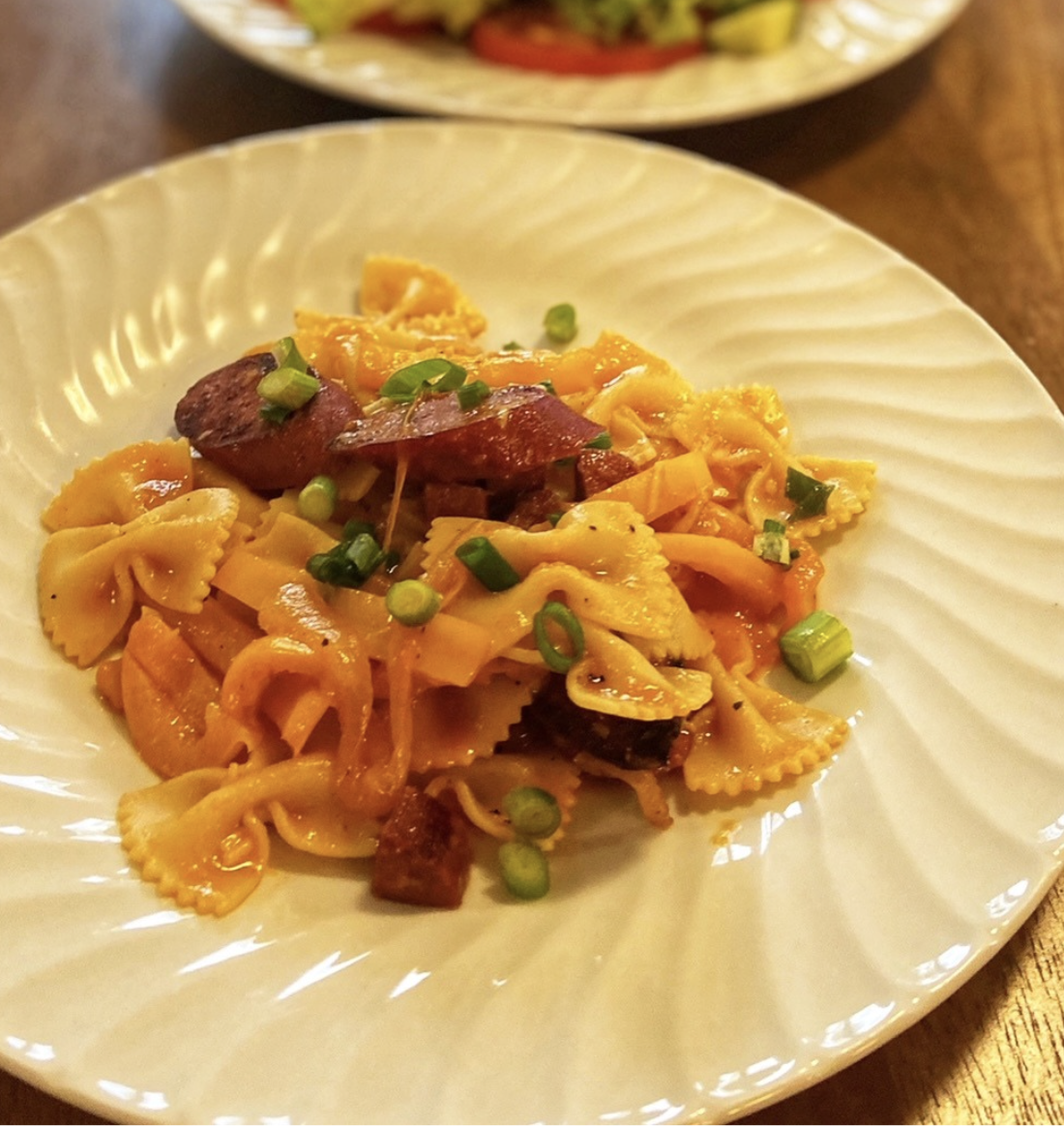 SAUSAGE &amp; PEPPER PASTA