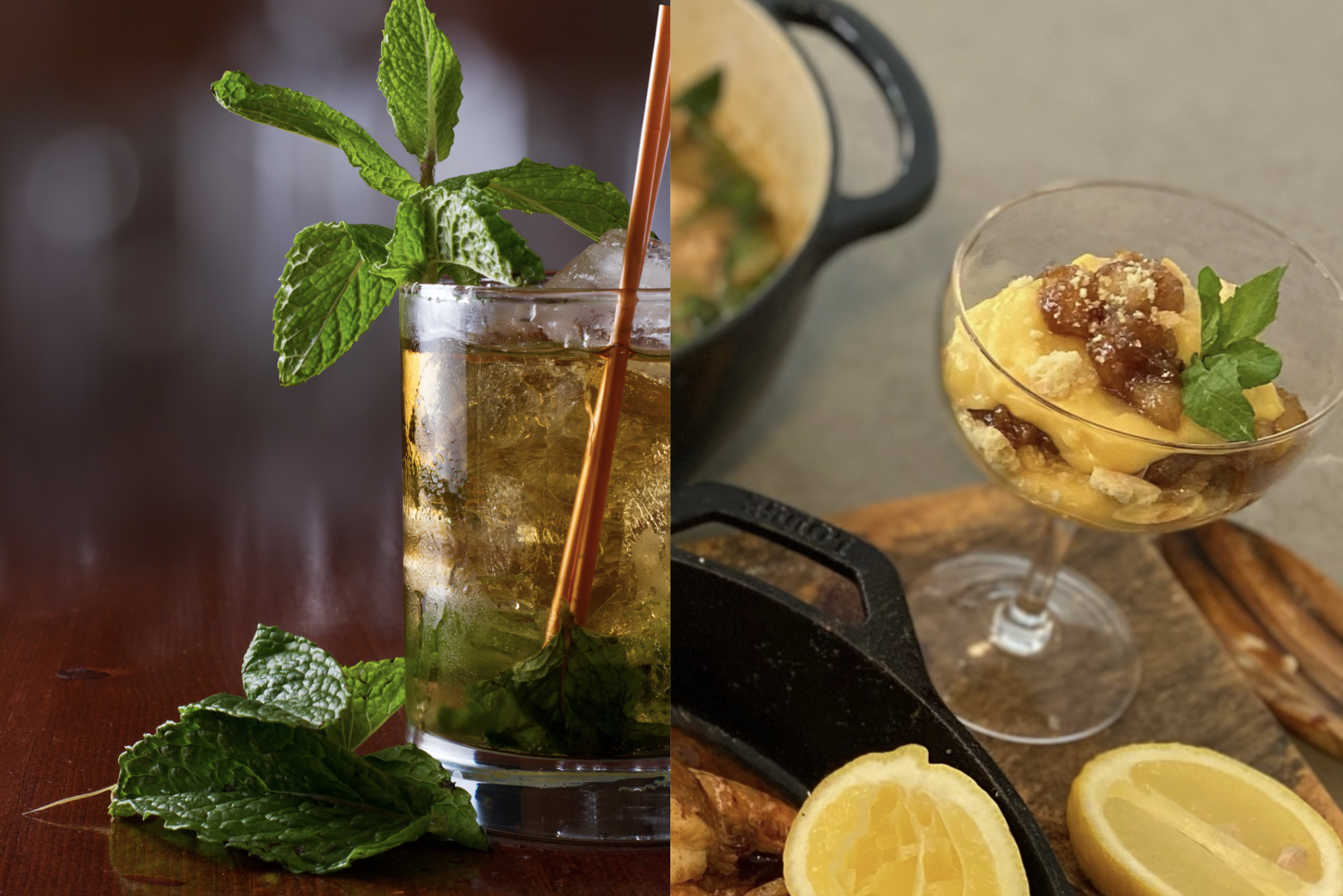 Mint Julep &amp; Bananas Foster