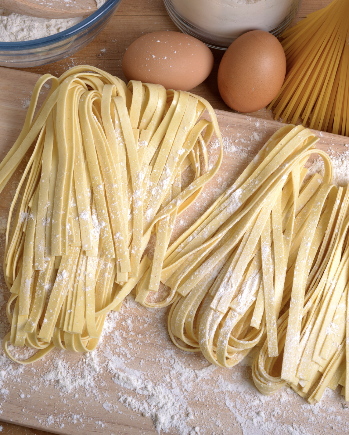 HOMEMADE PASTA &amp; LEMON VINAIGRETTE