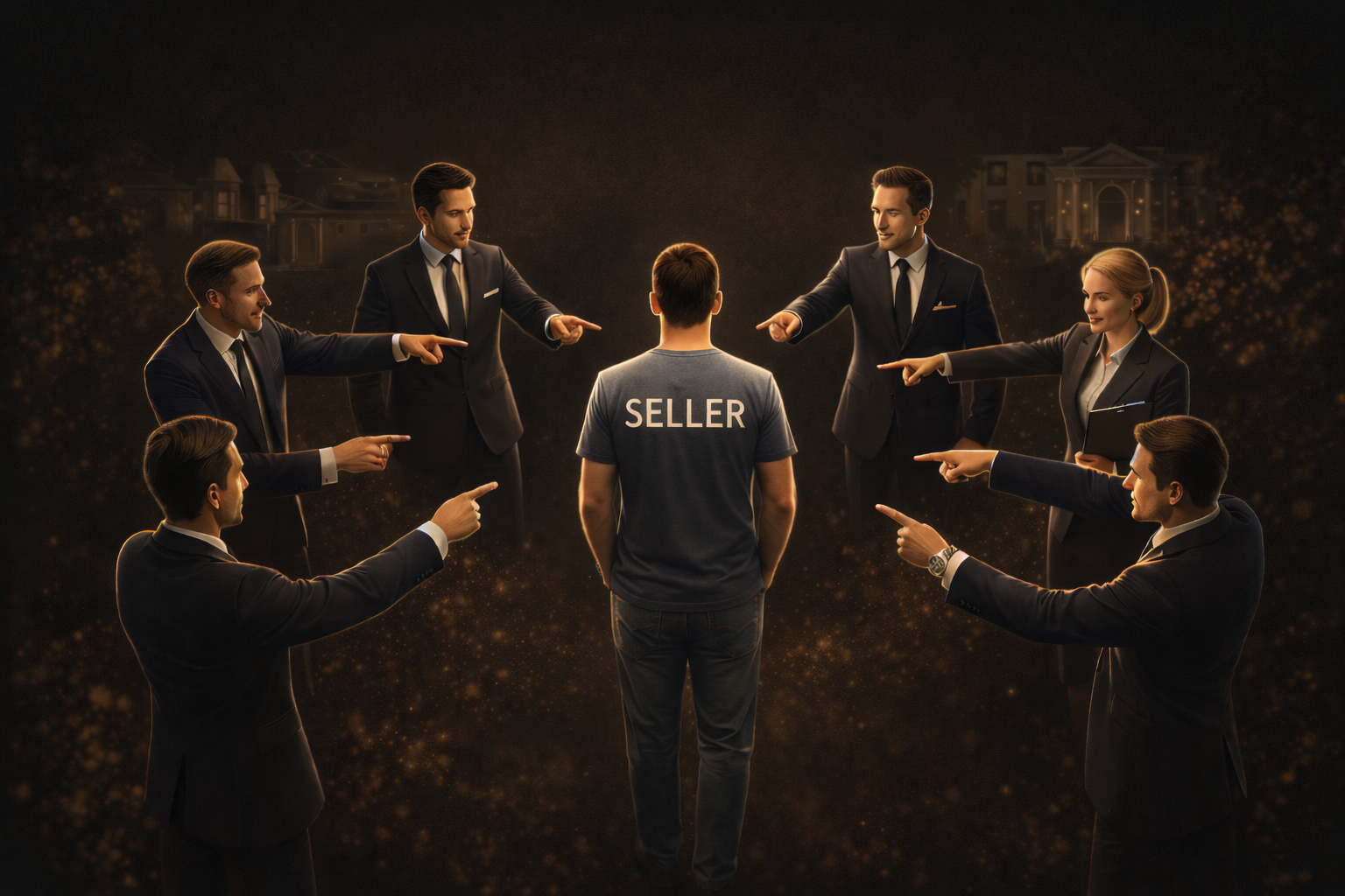 What happens when five agencies sell the same property?