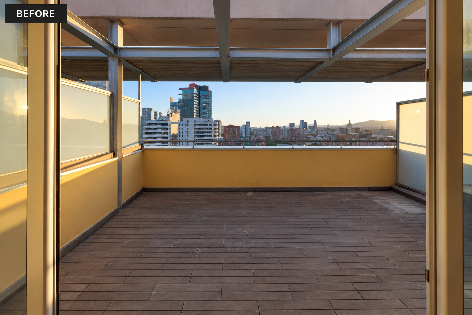 Empty Rooftop Terrace Before Staging.png