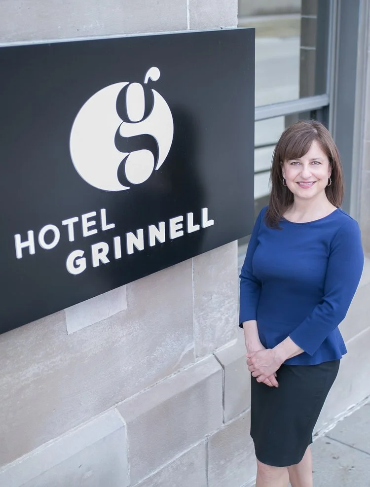 Episodes 11 &amp; 12 // Angela Harrington of Hotel Grinnell