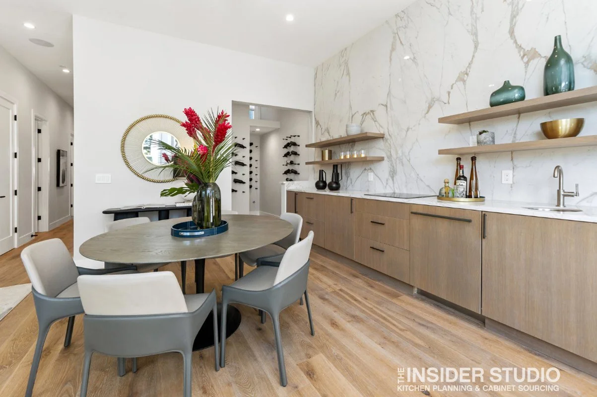 Contemporary Kitchen #20 | Presidio Terrace stunner- a modern medley of white, wood and quartz
KAG Designs