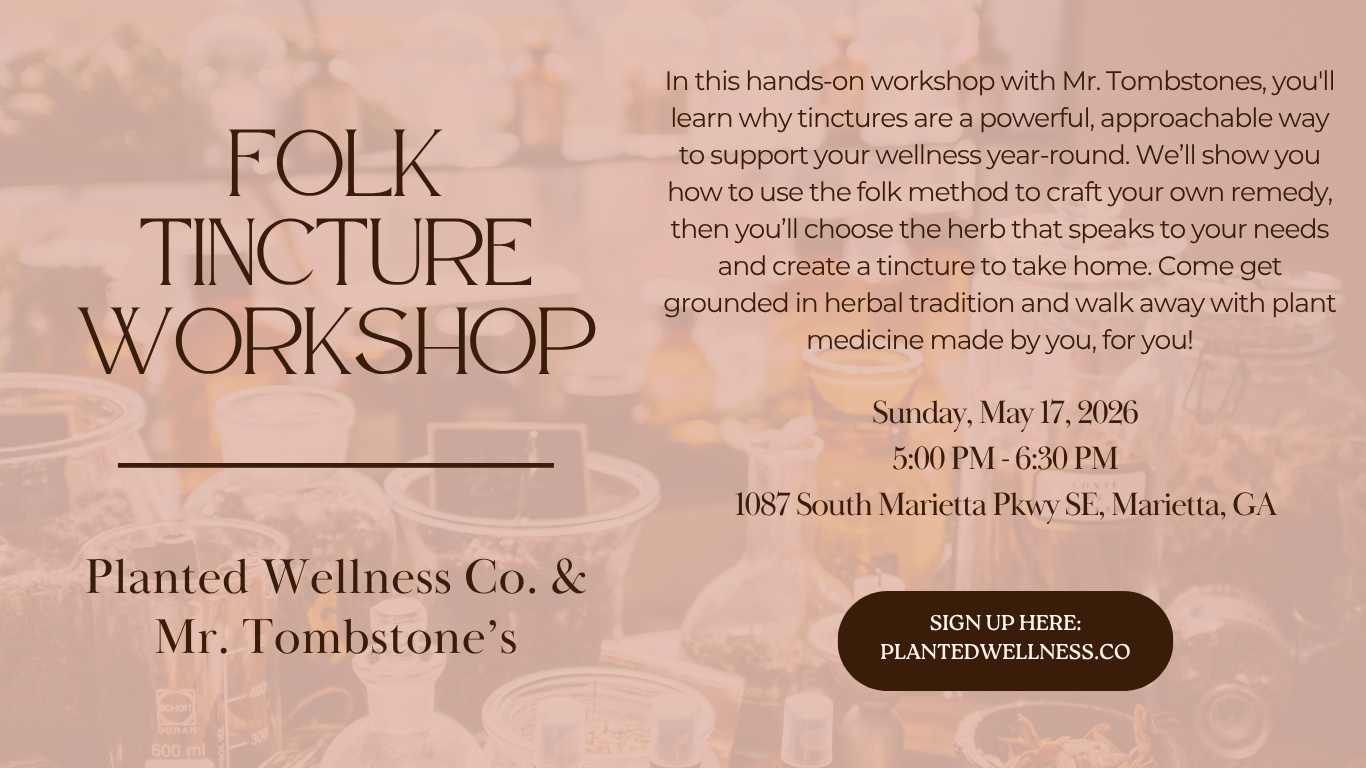 Folk Tincture Making Workshop