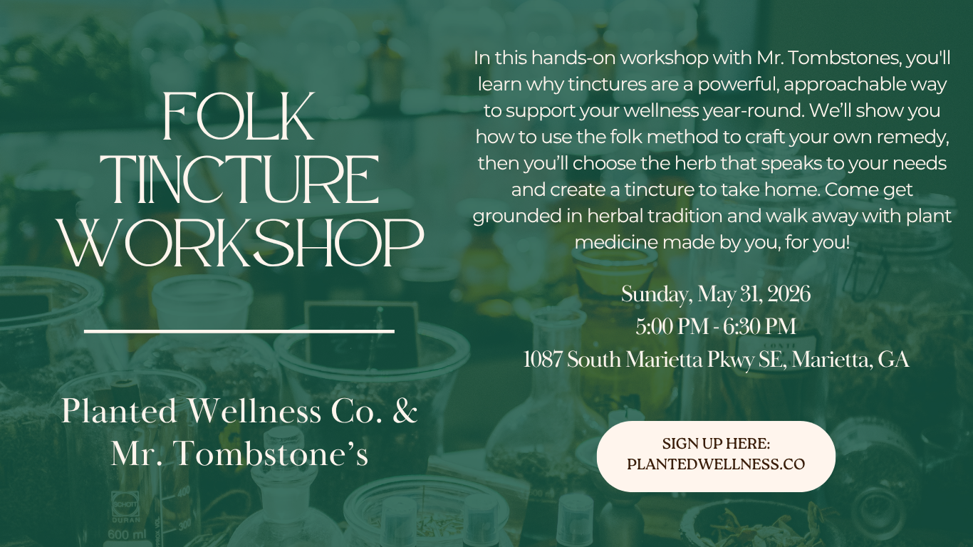 Folk Tincture Making Workshop