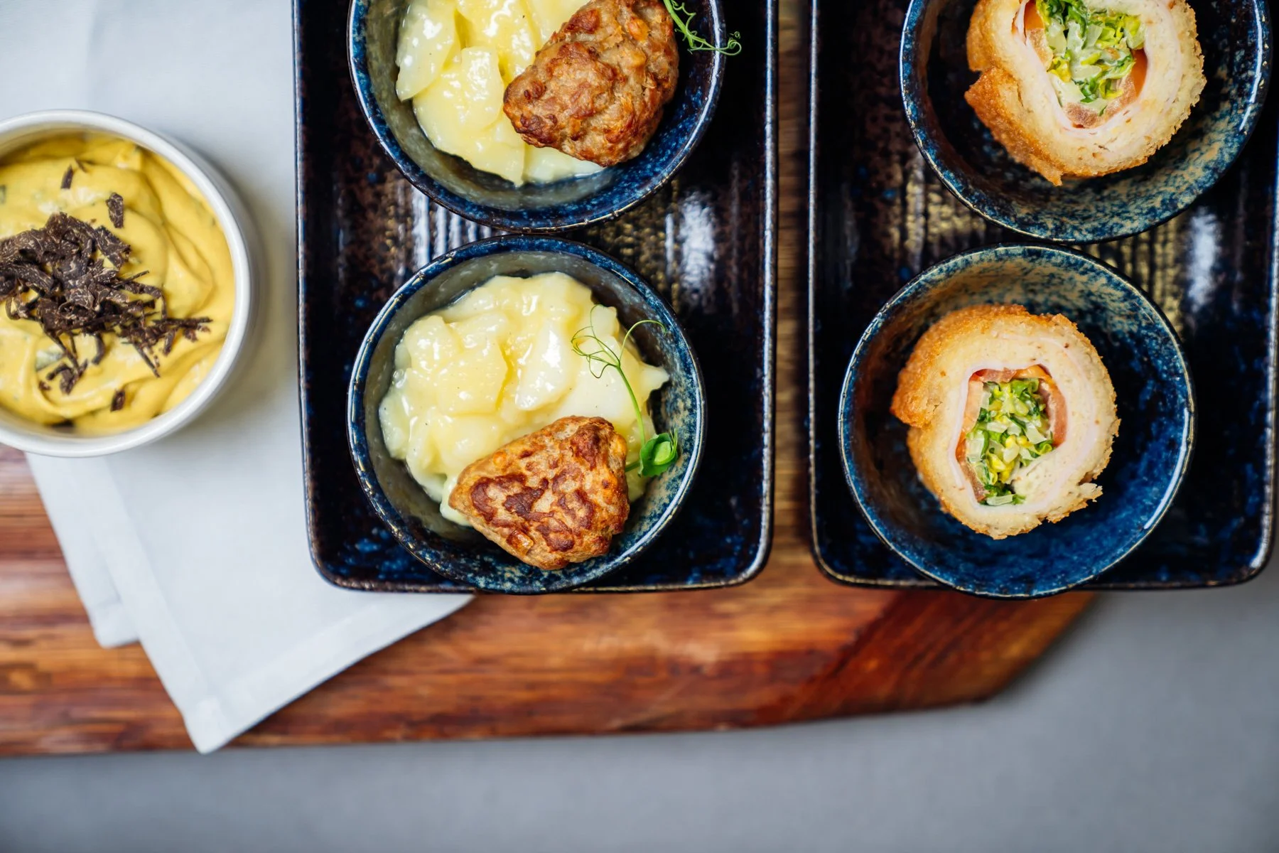 Astrid Roussel Food Fotografin – kreative Inszenierung eines Gerichts für Feinkost Käfer in Frankfurt am Main