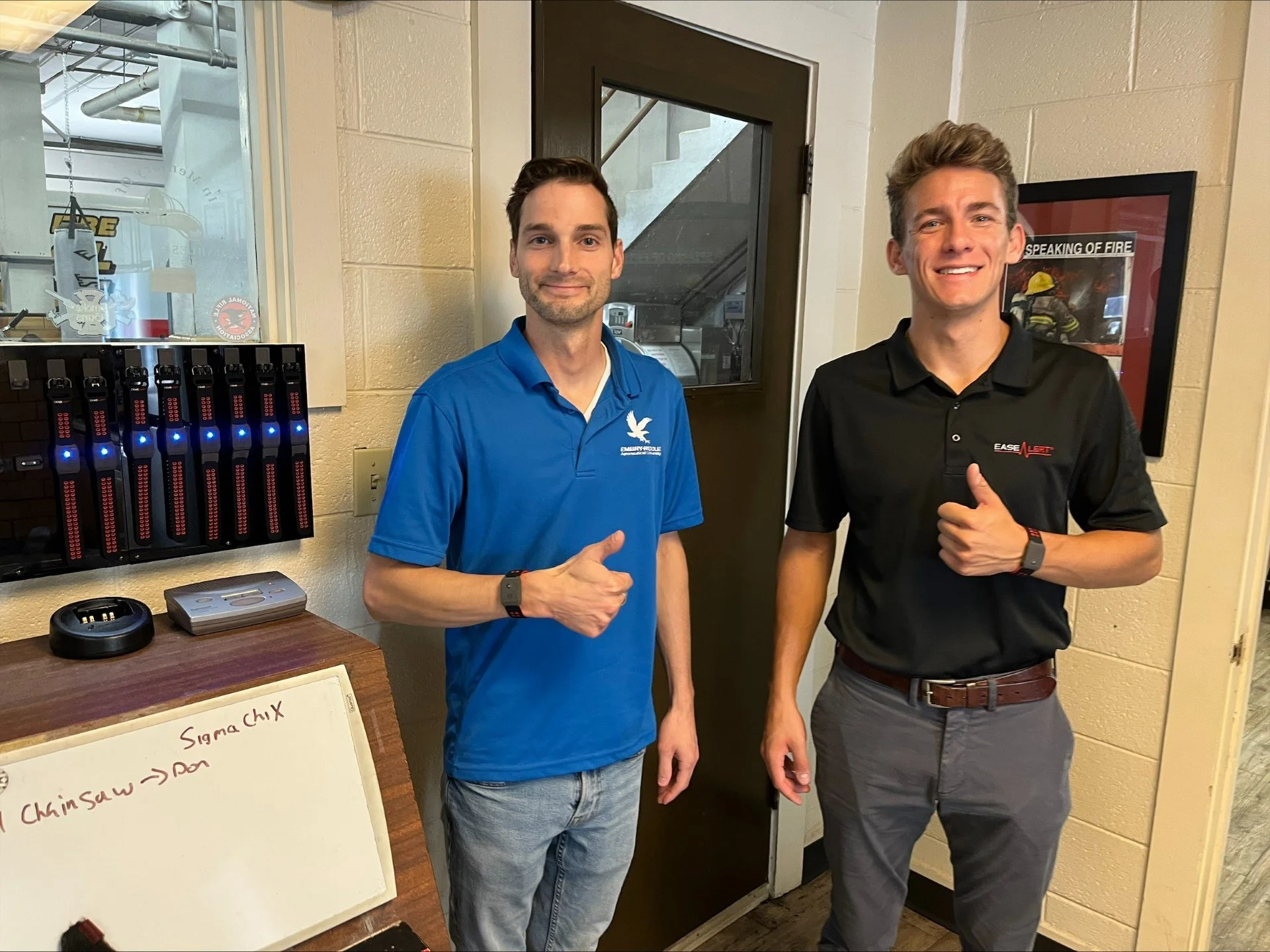 Stillwater Fire Department Leads the Way with Clinical Trial of EaseAlert Tactile Firehouse Alerting System 