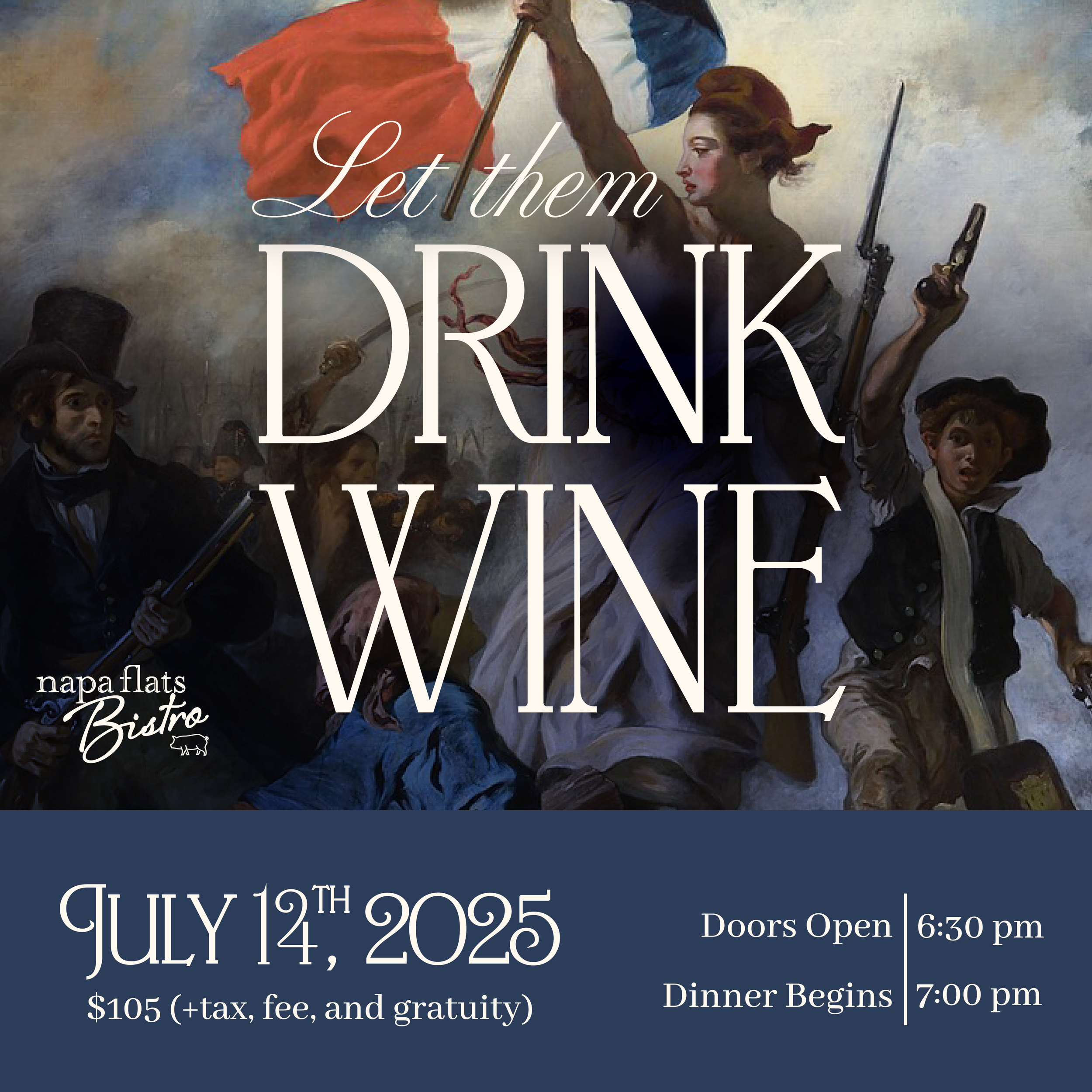 Bastille Day Wine Dinner