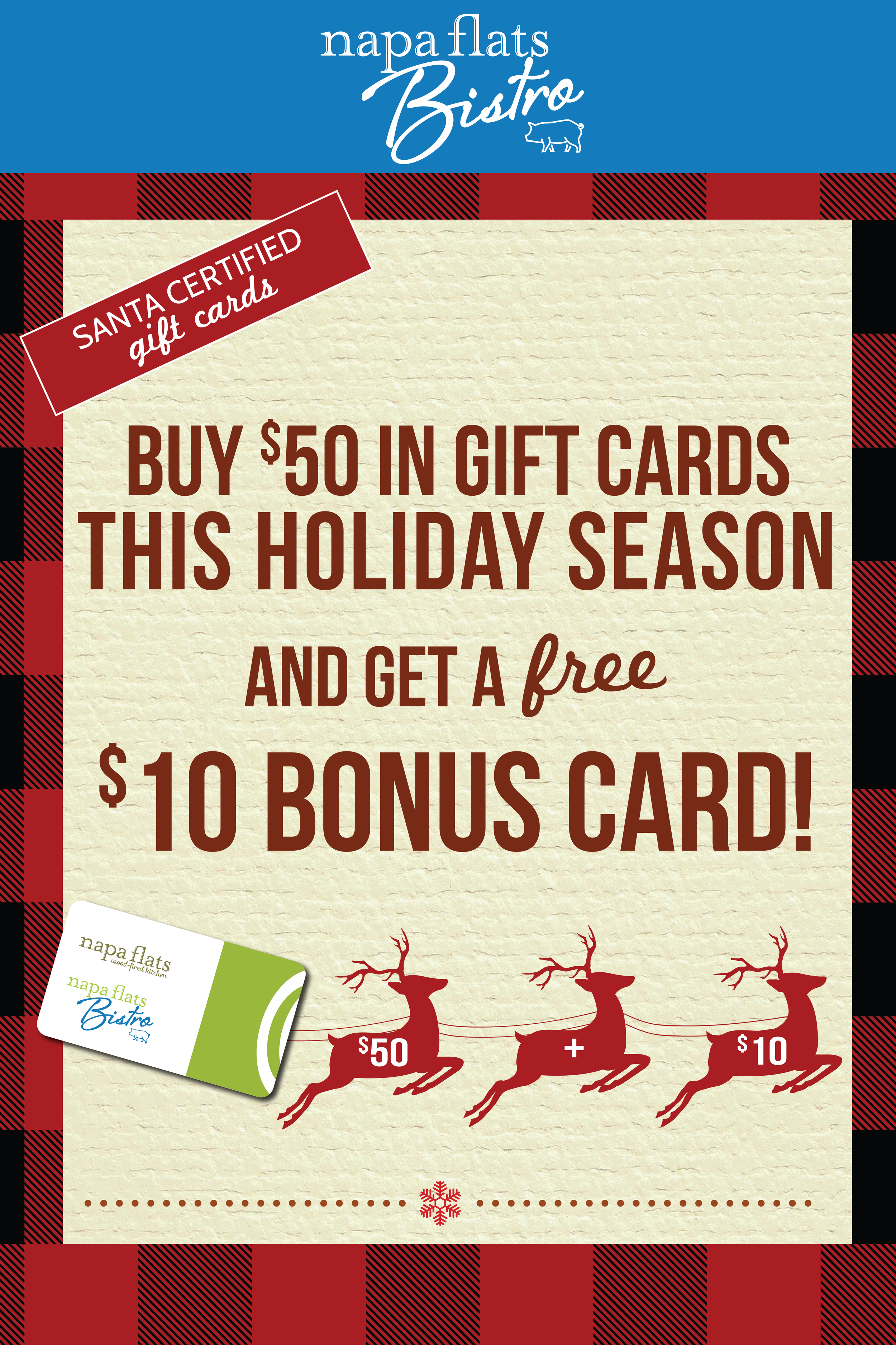34032 Napa Flats Bistro Design- Bonus Card Poster 22 5-8-WX28 5-8-H
