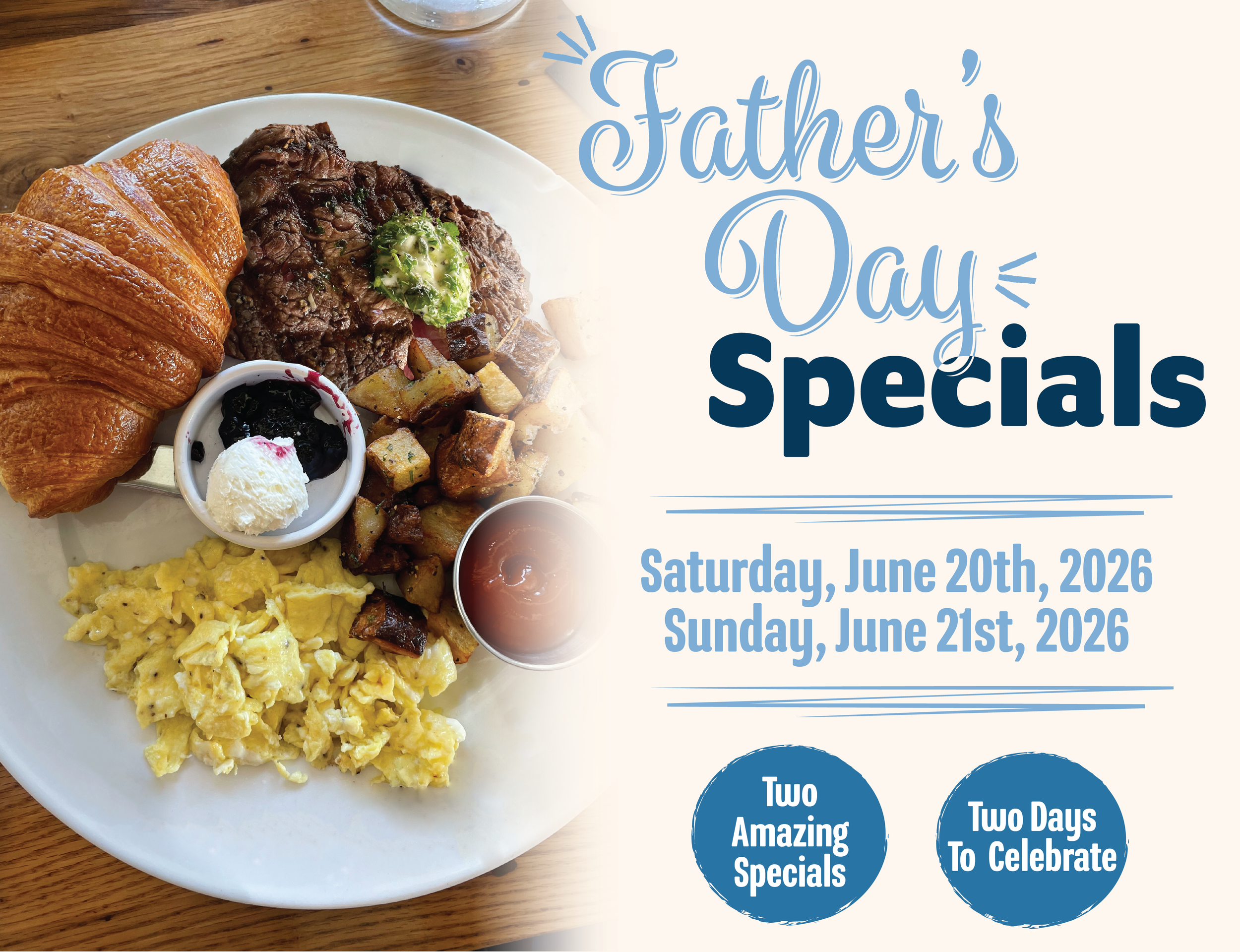 Father’s Day Weekend Specials