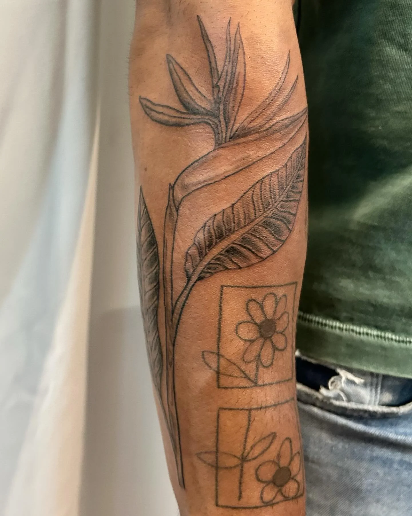 Bird of Paradise for Bimal 🦜 
.
.
.
.
.
.
.
.
#brooklyntattooartist #brooklyntattoo #nyctattooartist #nyctattoo #botanicaltattoo #botanicaltattooartist #birdofparadise #birdofparadisetattoo