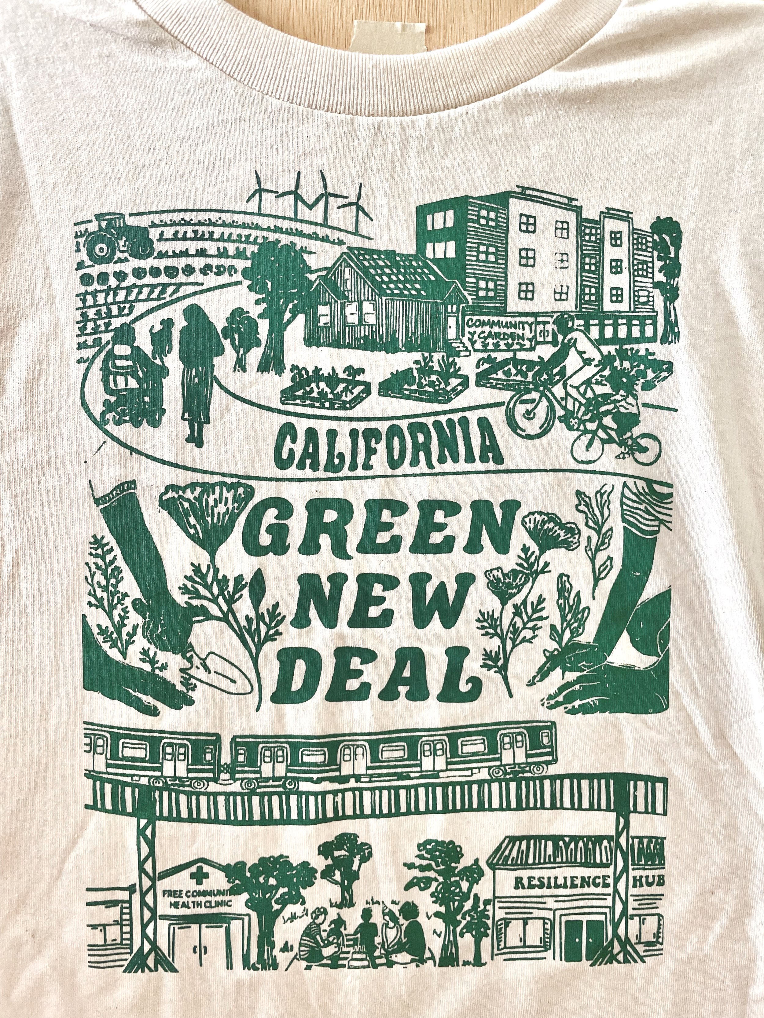 screenprint tee for staff
