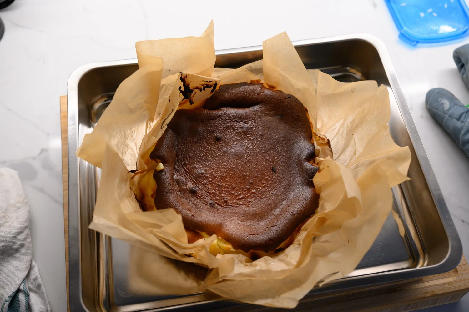Burnt Basque Cheesecake Recipe from La Viña - San Sebastian — Hungry Soles
