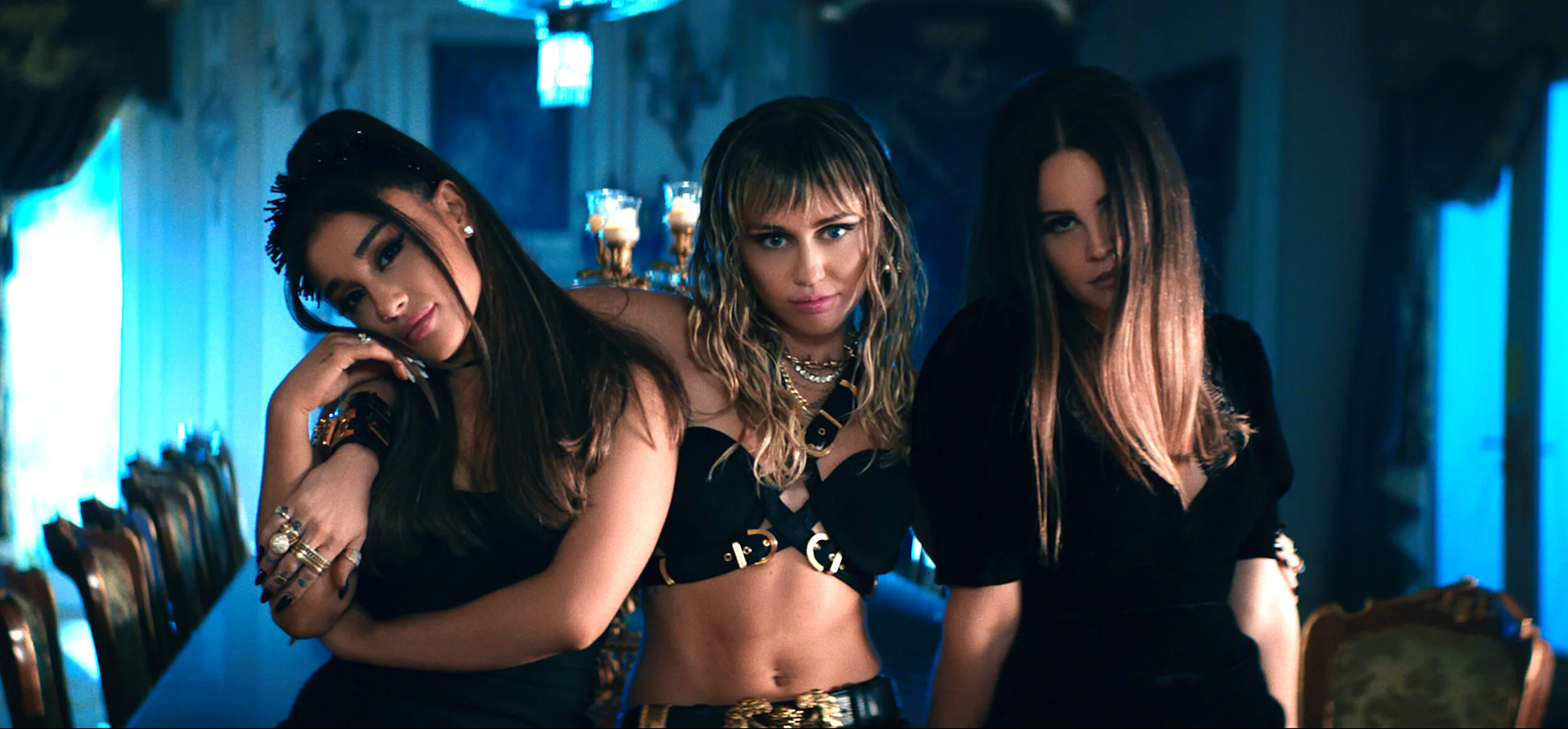 Review: Ariana, Miley, and Lana Unite on "Don't Call Me Angel"