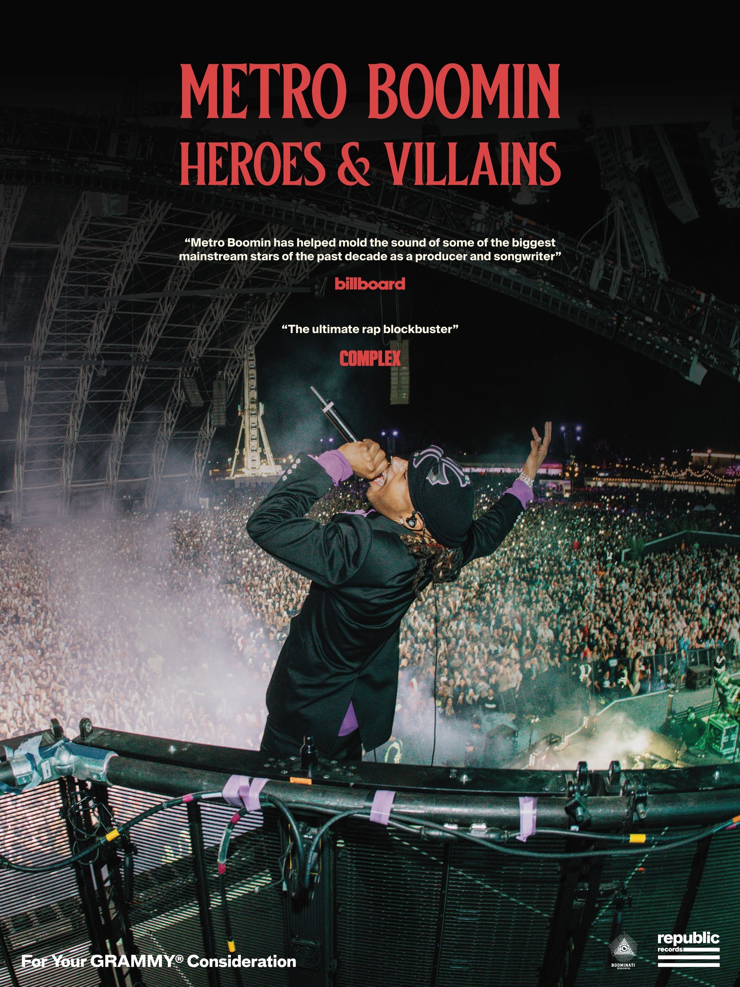 Metro Boomin's 'Heroes and Villains' Is the Ultimate Rap Blockbuster