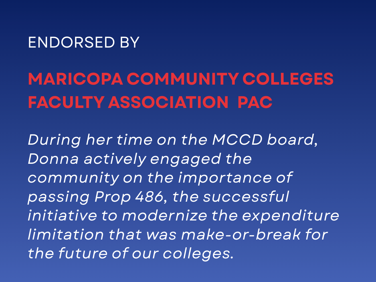 MCCD Fac PAC
