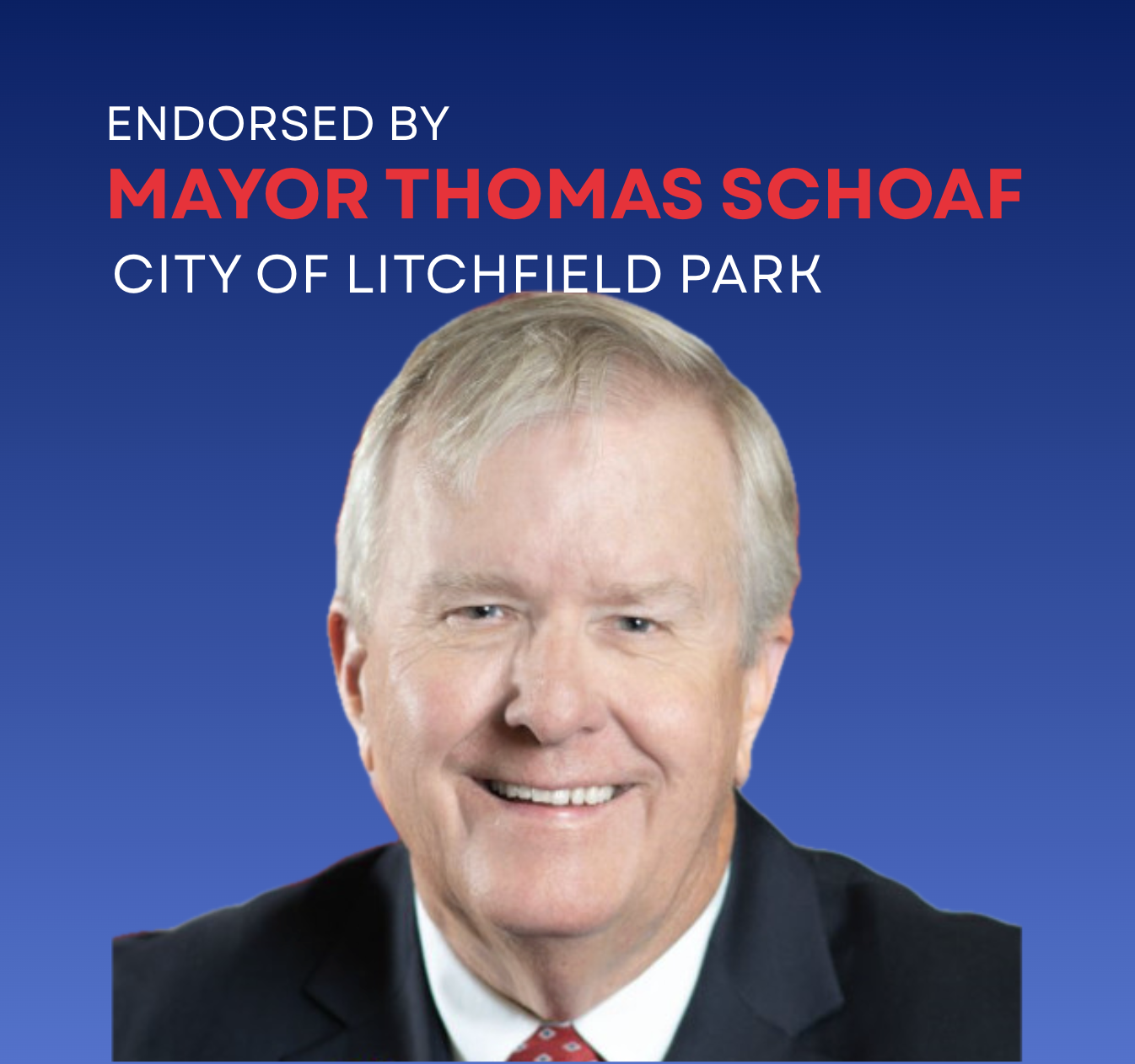 City of Litchfield Park Mayor Thomas Schoaf