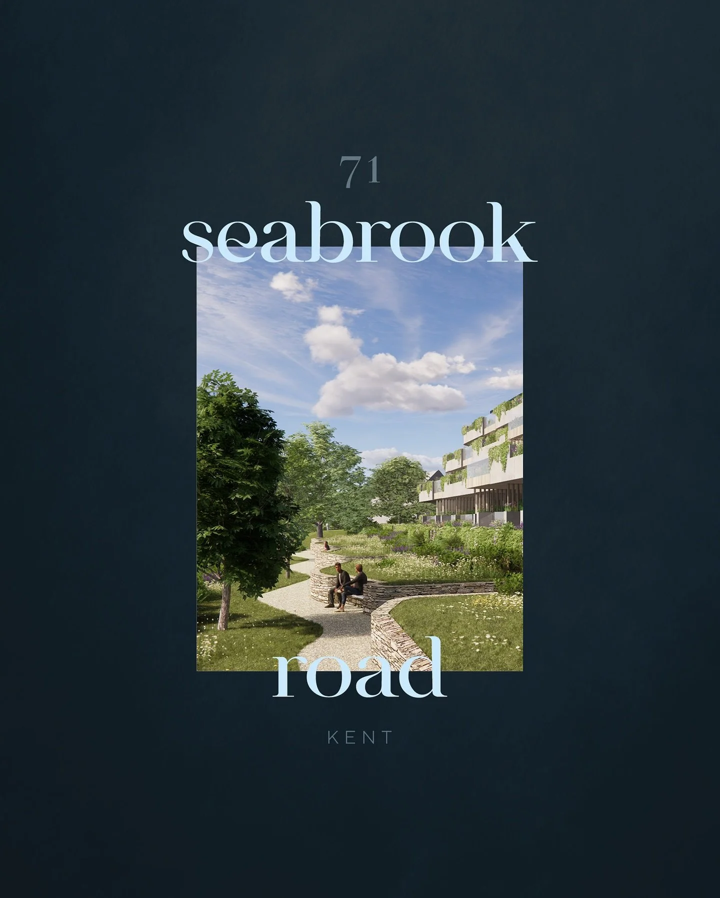 It&rsquo;s been a privilege - and a joy - evolving the visual identity for @urecoproperty&rsquo;s incredible 71 Seabrook Road.

The project involved a 65 metre hoarding design and a glossy one-page website to market this landmark development in Hythe
