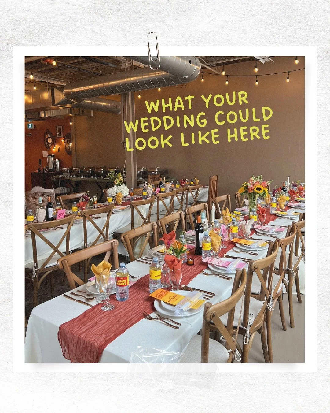 Think less &lsquo;venue&rsquo; and more like your friend&rsquo;s cool loft. Our studio is super flexible and easy to make your own!
⠀⠀⠀⠀⠀⠀⠀⠀⠀⠀⠀⠀⠀⠀⠀⠀⠀⠀⠀⠀
The best part? Our furniture and decor are included so you can rearrange, mix, and style the stud