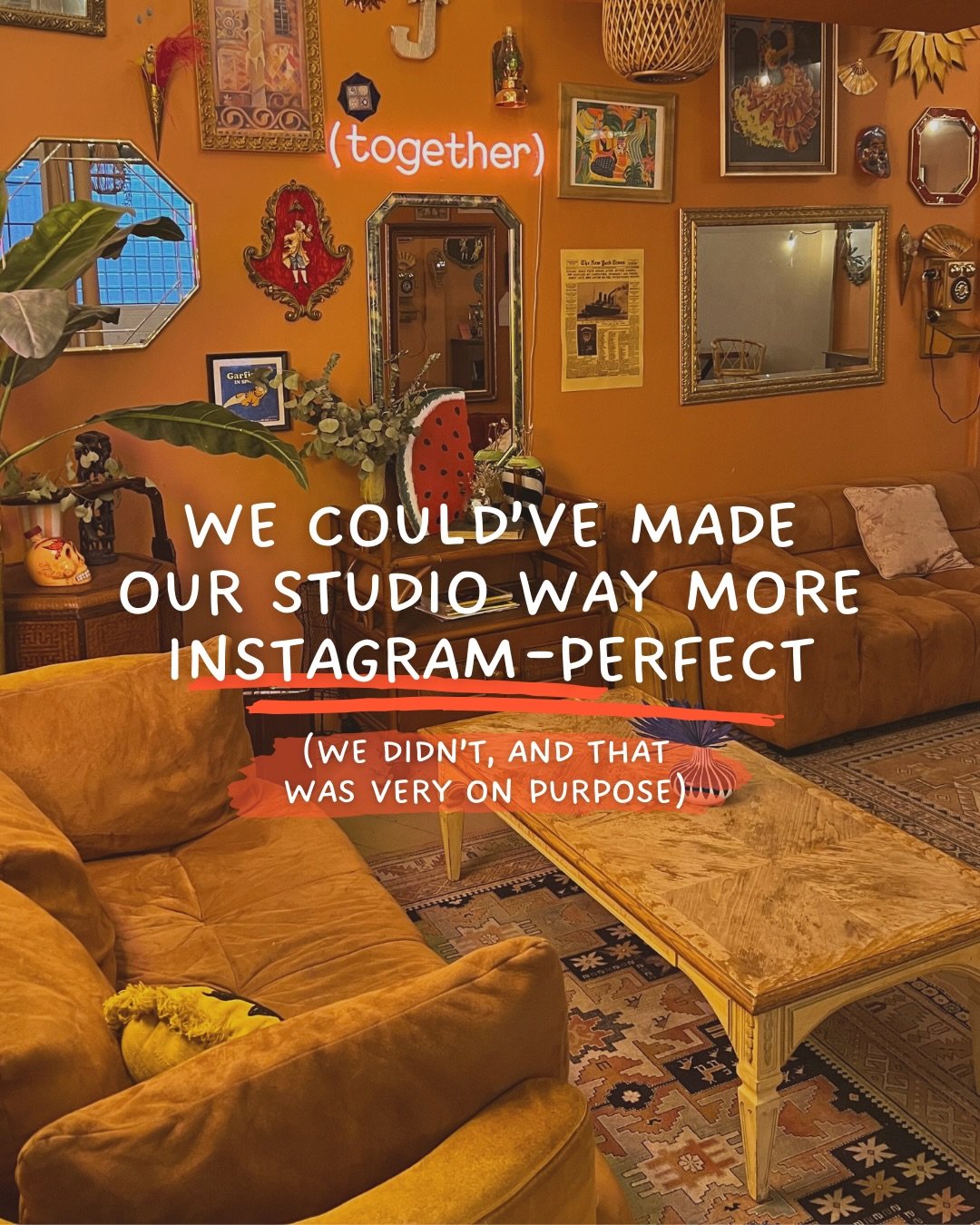 We didn&rsquo;t design our studio to be perfect! We designed it to feel good 🤗

⠀⠀⠀⠀⠀⠀⠀⠀⠀⠀⠀⠀⠀⠀⠀⠀⠀⠀⠀⠀
#torontophotostudio #torontoweddingvenue #torontovenue #torontoeventspace #smallbusinesstoronto unique Toronto wedding venue, event space, Toronto p