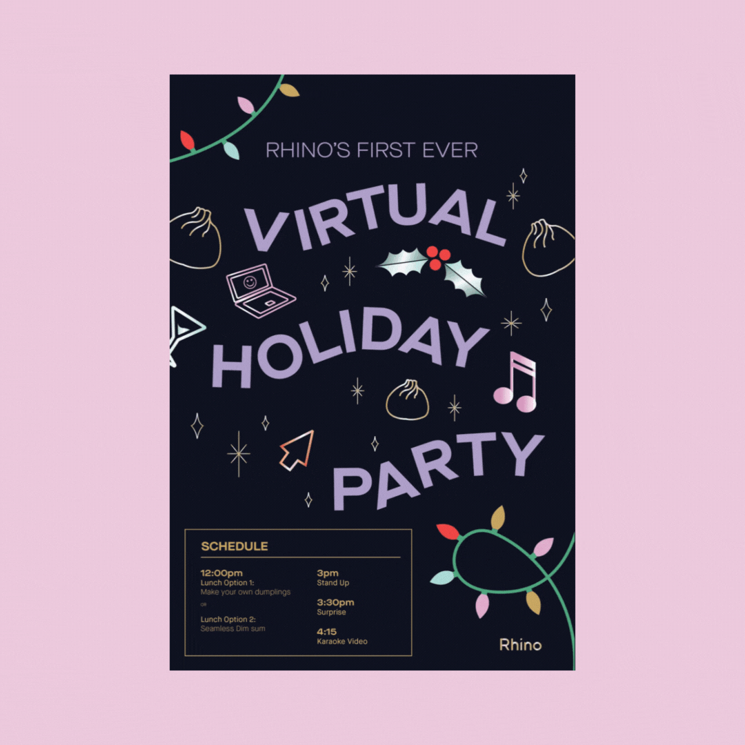 Menu Layout Examples