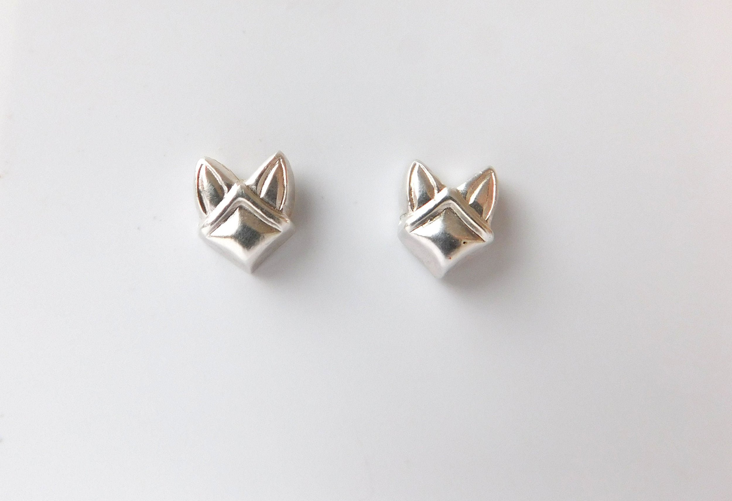Small Fox Stud Earrings