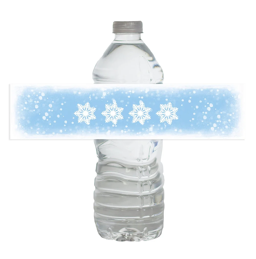 Blue Winter Snowflake - Printable Napkin Rings / Holders & Water Bottle Labels for Baby Showers - DIY - Instant Digital Download - PDF File — Danielle Ellan Brown Designs blue-winter-snowflake-printable-napkin-rings-holders-water-bottle-labels-for-baby-showers-diy-instant-digital-download-pdf-file-danielle-ellan-brown-designs