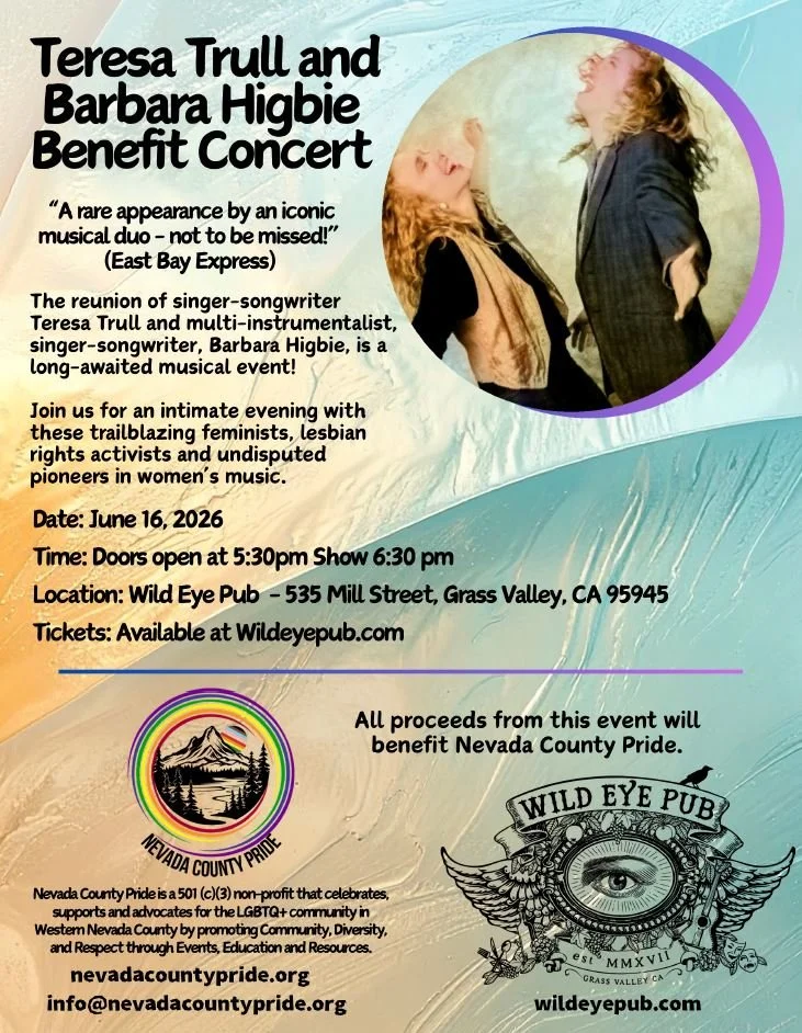 Barbara Higbie & Teresa Trull NC Pride Benefit Concert