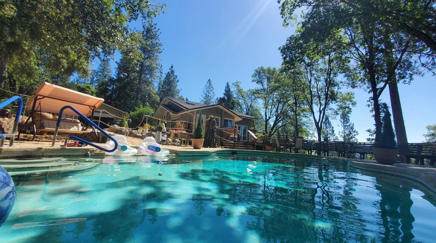 Potluck and Poolside Dance Party with Lorraine Gervais  