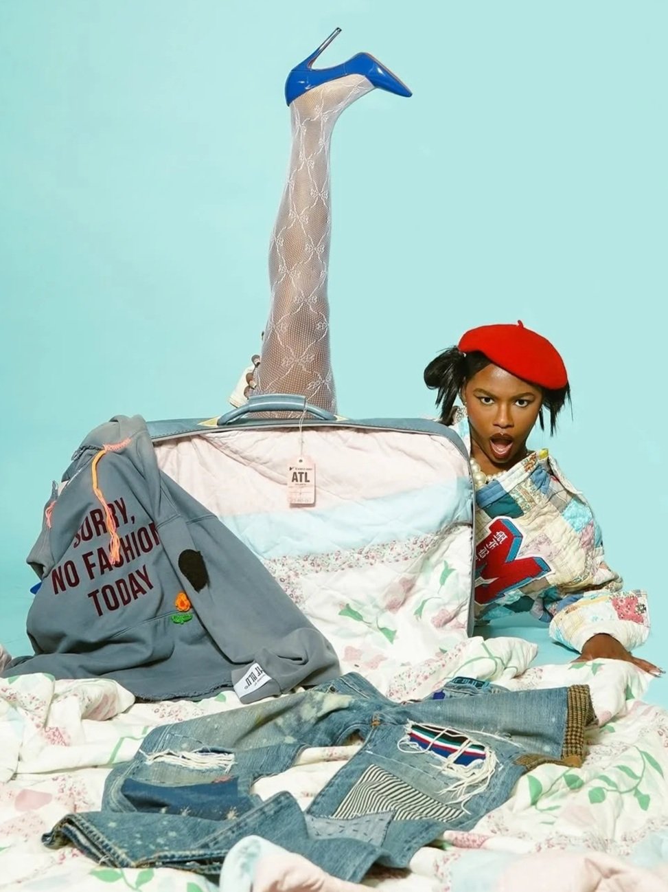 AMAREY GILL-TENTION & DOMINIQUE KILLINGS: SORRY, NO FASHION TODAY (AUGUST 2024)