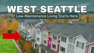 Just Listed: West Seattle High Point Townhome with Green Space Views