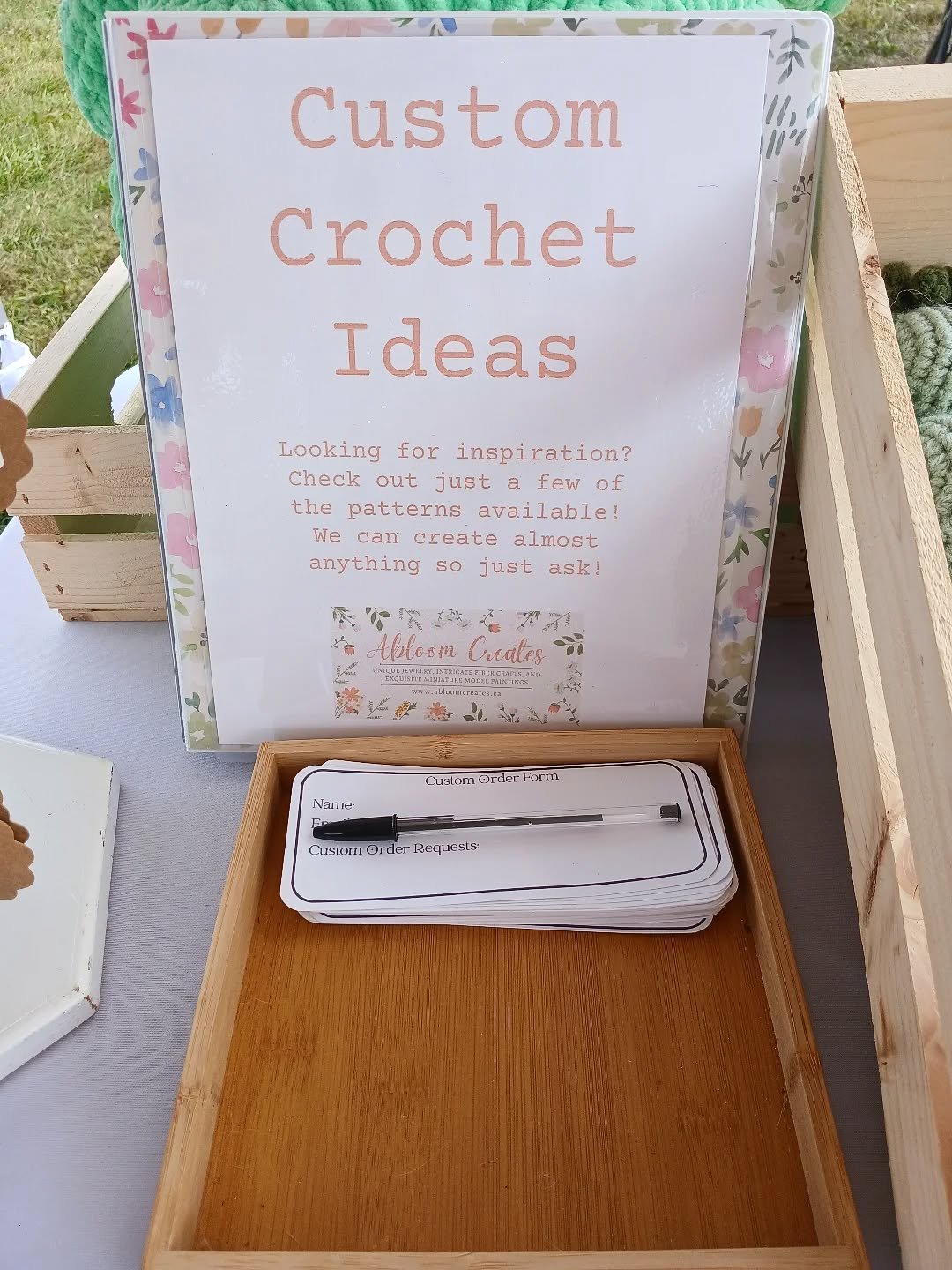 ✨ Got a cozy idea you wish existed? ✨
Good news &mdash; at Abloom Creates, if you can dream it, there&rsquo;s a pretty great chance we can crochet it. 💭🧶

From plushies to cottagecore decor to gamer-friendly makes, our custom order forms are OPEN a