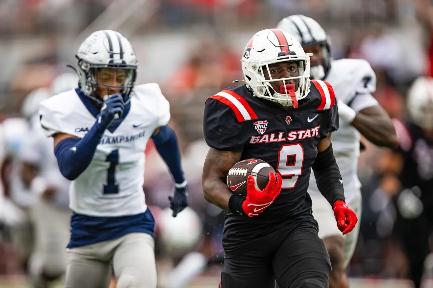 Ball State won their home opener over New Hampshire 34-29.

A big thank you to everyone who made it possible to have this opportunity, Austin Hough with Gannett as well as the Star Press sports reporter Cade Hampton and the connections and relationsh
