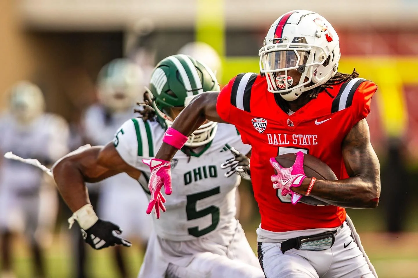 The tale of two halves with a last-second blocked pass leading Ball State to upset Ohio 20-14.

📸🏈#sportsphotography #sportsphotographer #football #collegefootball #ballstate @ballstatefb #ohio @ohiofb #MACtion #sports @thestarpress @gannettco