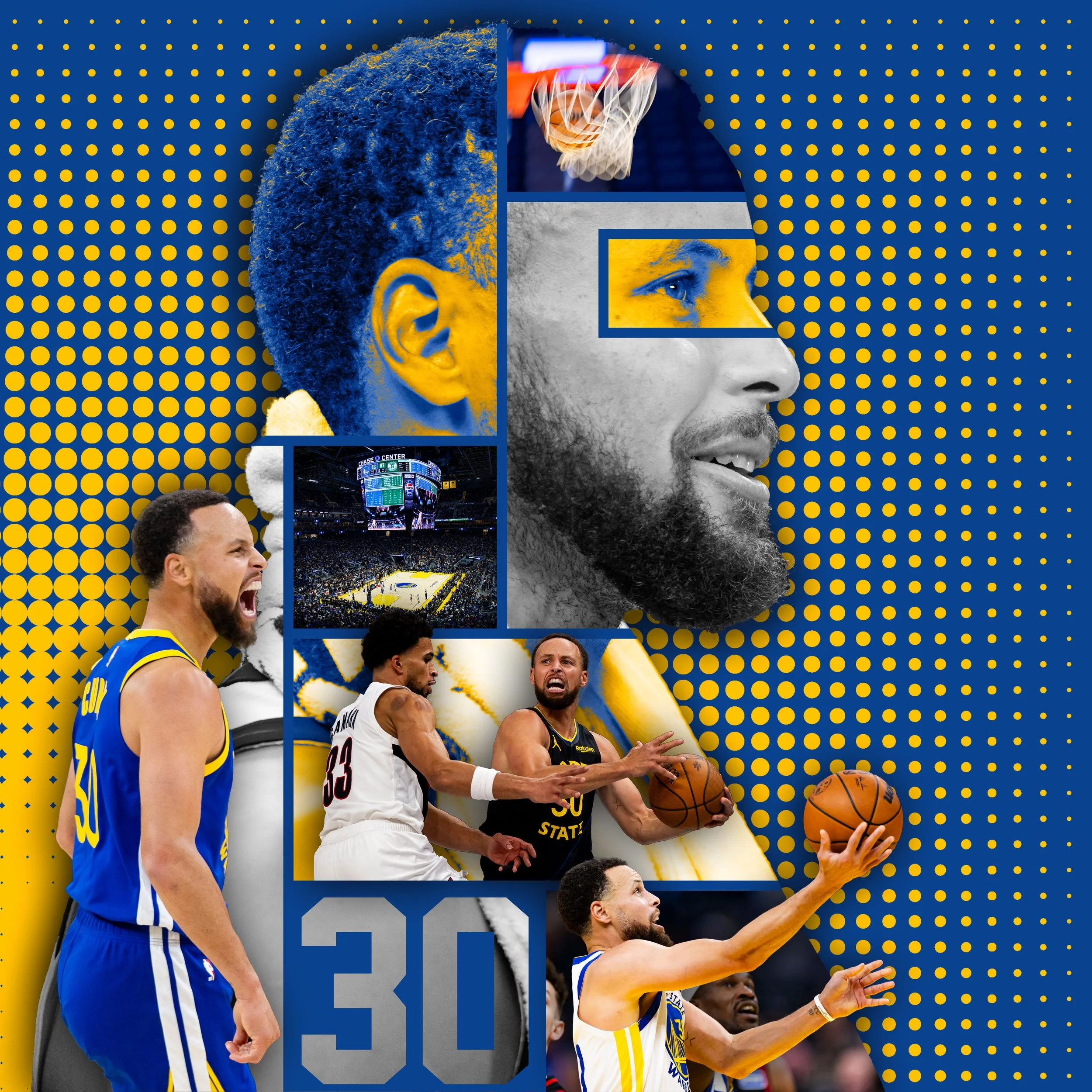 Steph Curry Collage