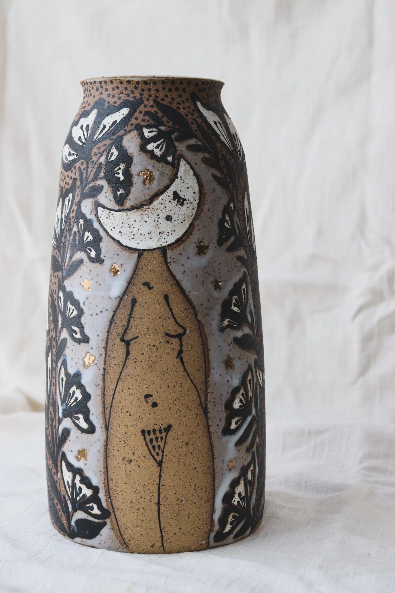 Lunar Lady Vase