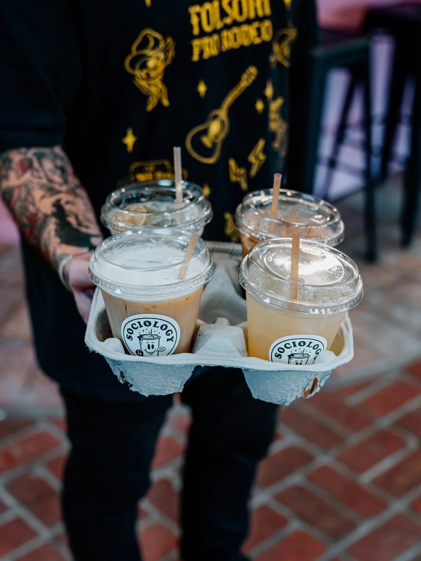 Every friend group&rsquo;s got a GOAT.

Ours? It&rsquo;s the one who brings the @sociologycoffeebar. 🐐💅