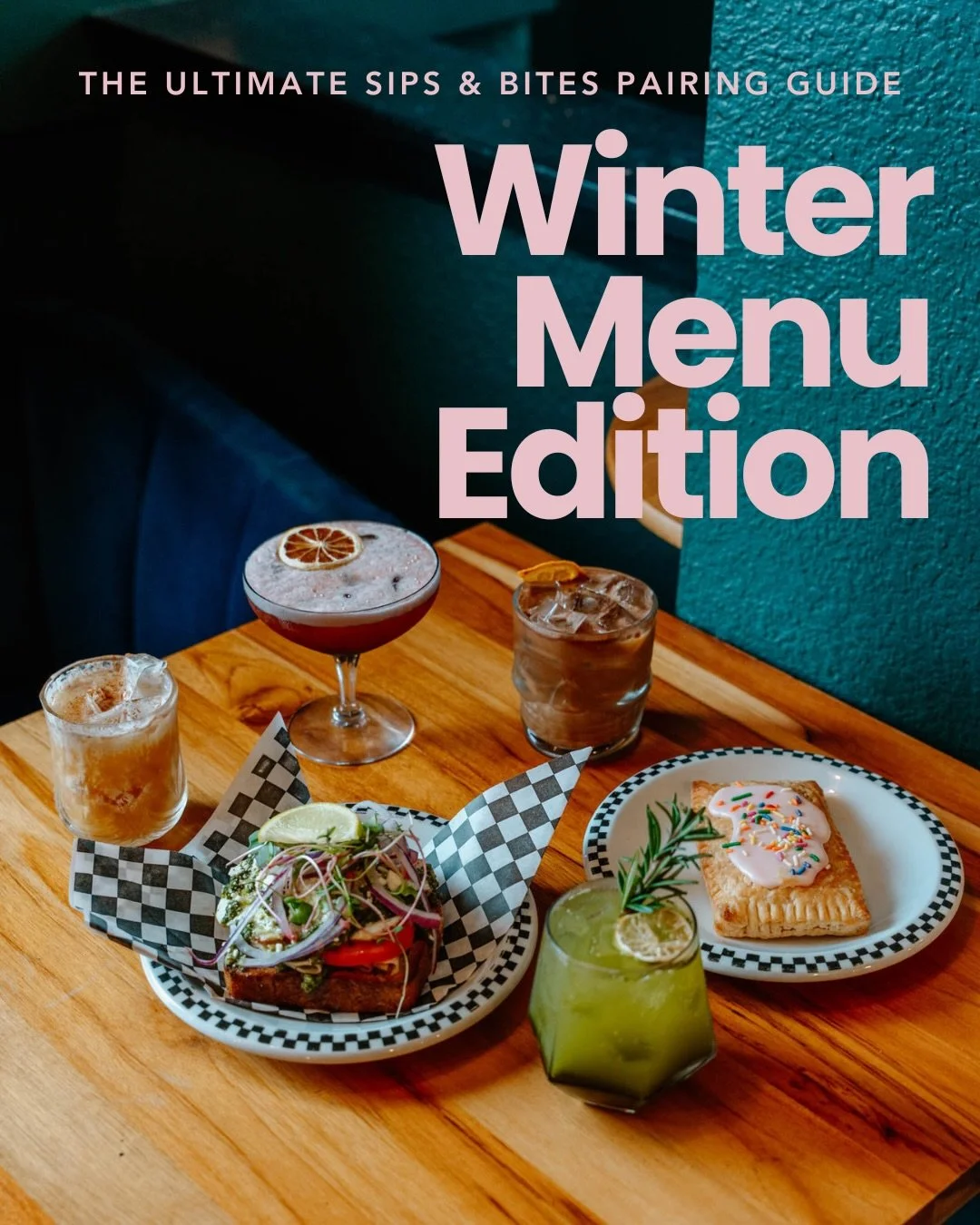 You could scroll the menu and guess. Or&hellip; you could use our winter pairing cheat sheet ❄️

We matched our boldest winter drinks with the bites that vibe best, because solo is good, but the right duo hits different.

These pairings came to win y
