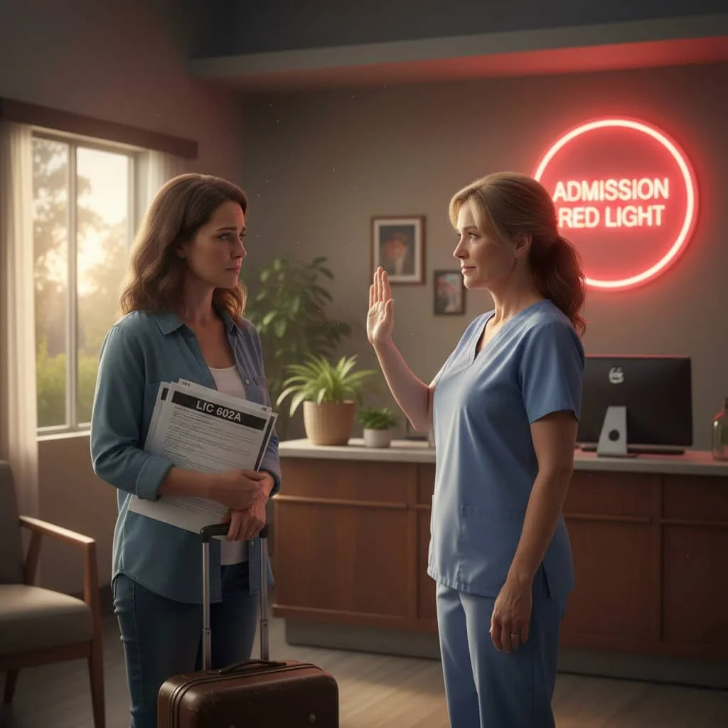 "Red Light" at Admission: How Form LIC 602A Blocks Moves to Assisted Living and What to Do About It