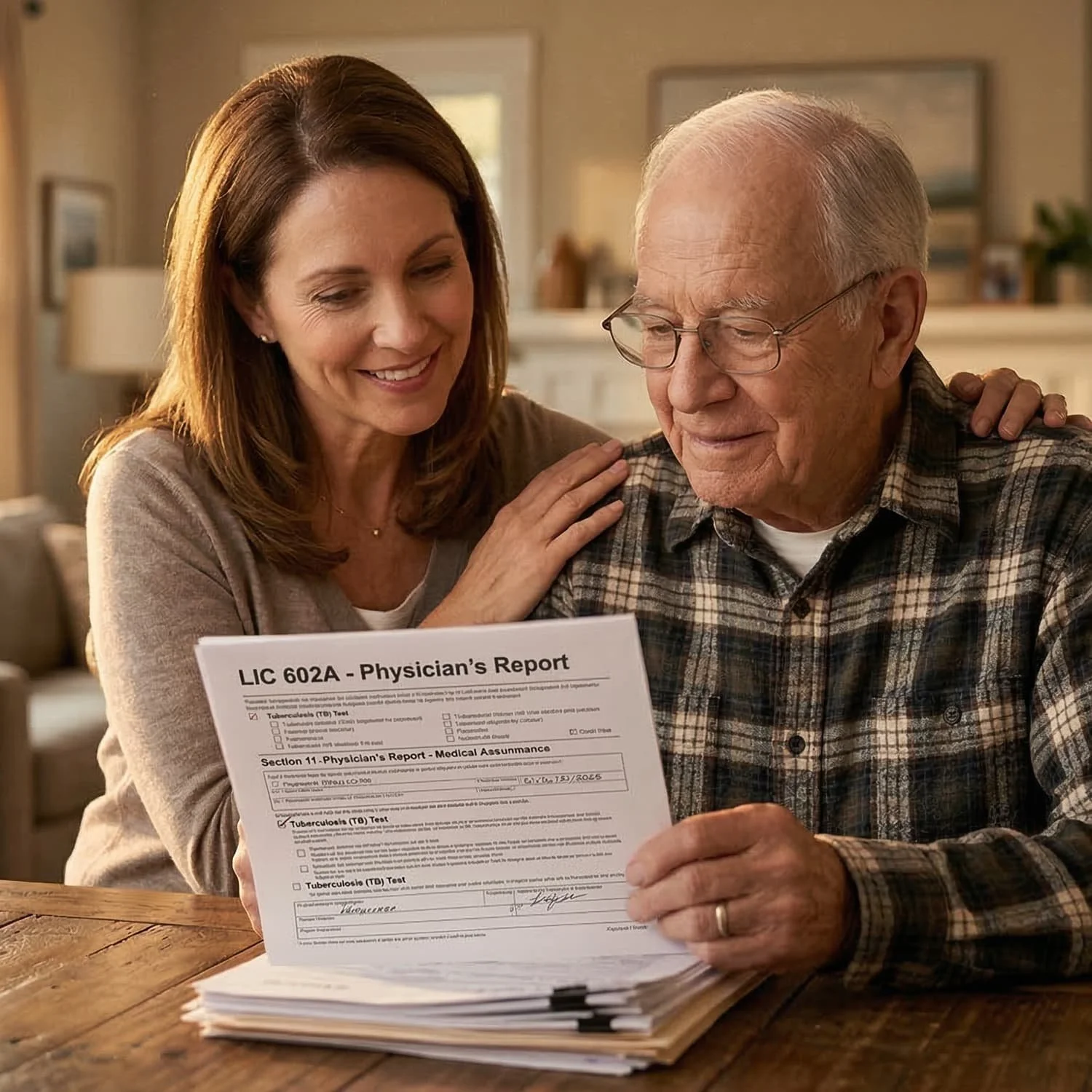 Does Medicare or Medi-Cal Cover the LIC 602A Exam and TB Test?