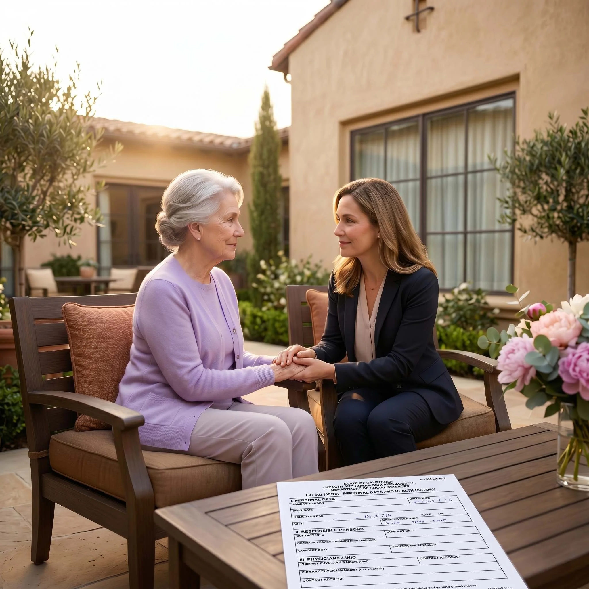 How to Move Mom to Assisted Living and Navigate Form LIC 602A Without the Stress?