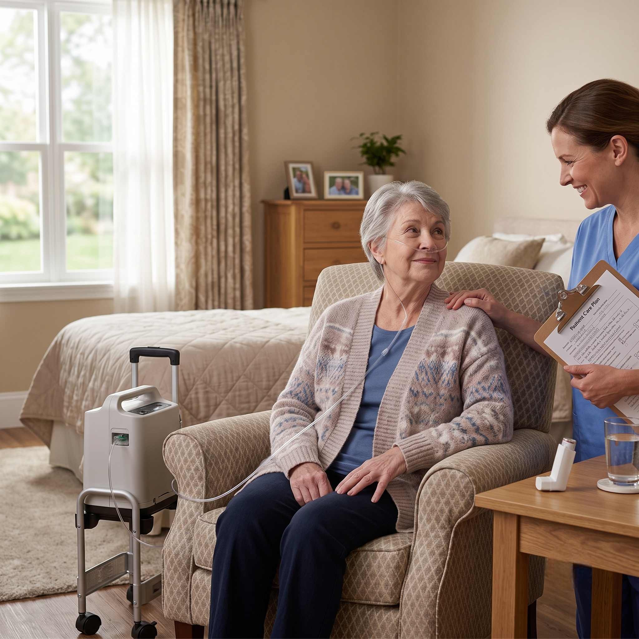 COPD and Oxygen in a California RCFE: What the LIC 602A Must Show