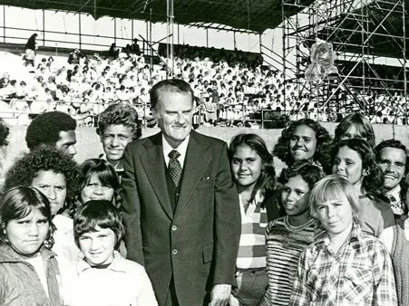 The Billy Graham Crusade was a youth revival