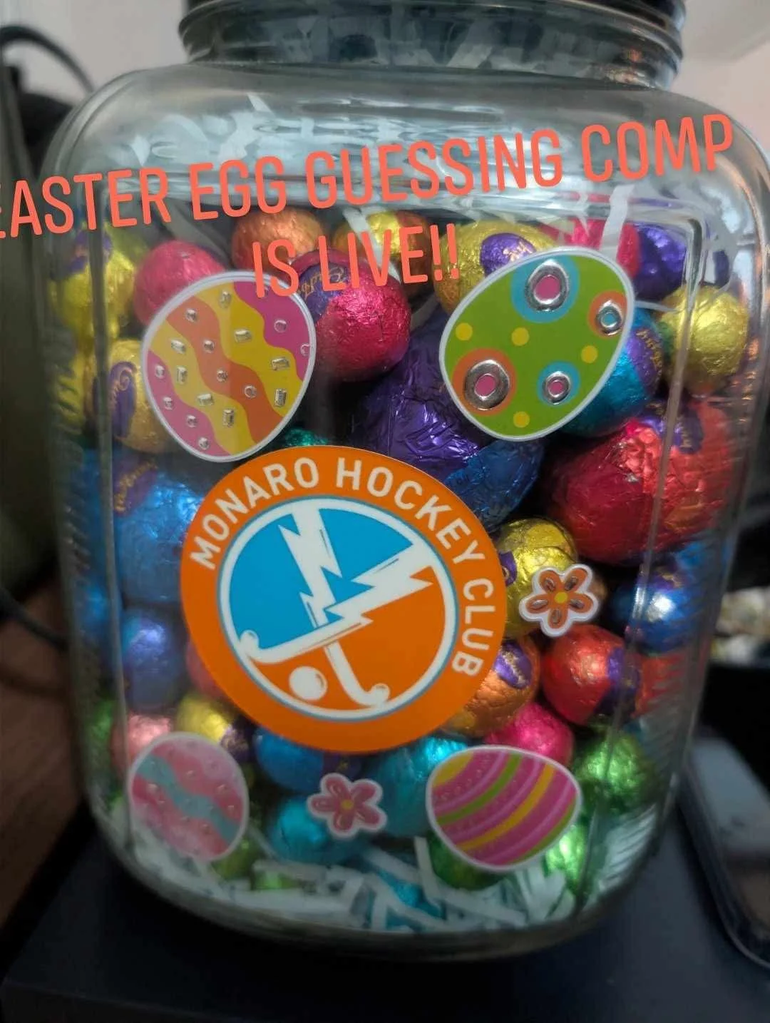Easter Egg Guessing Competition