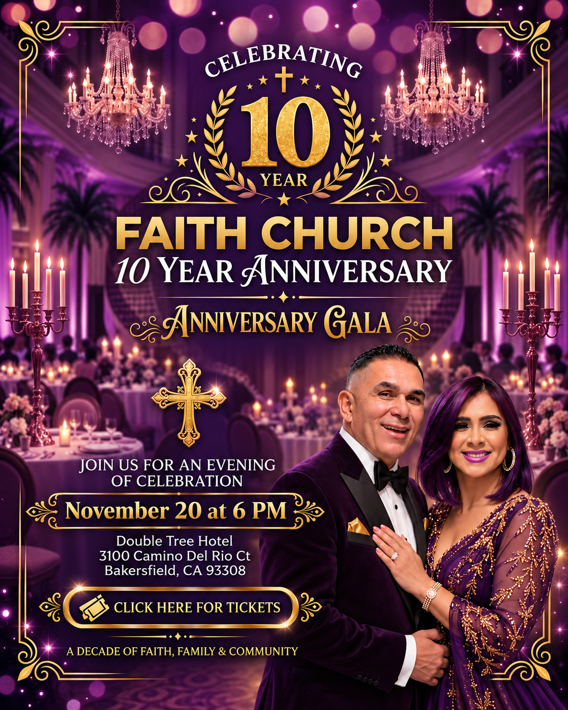 10th Anniversary Gala Ticket