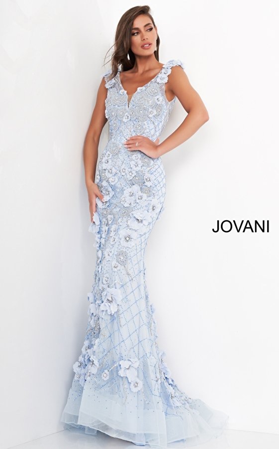 WHITE IRIS JOVANI 02773