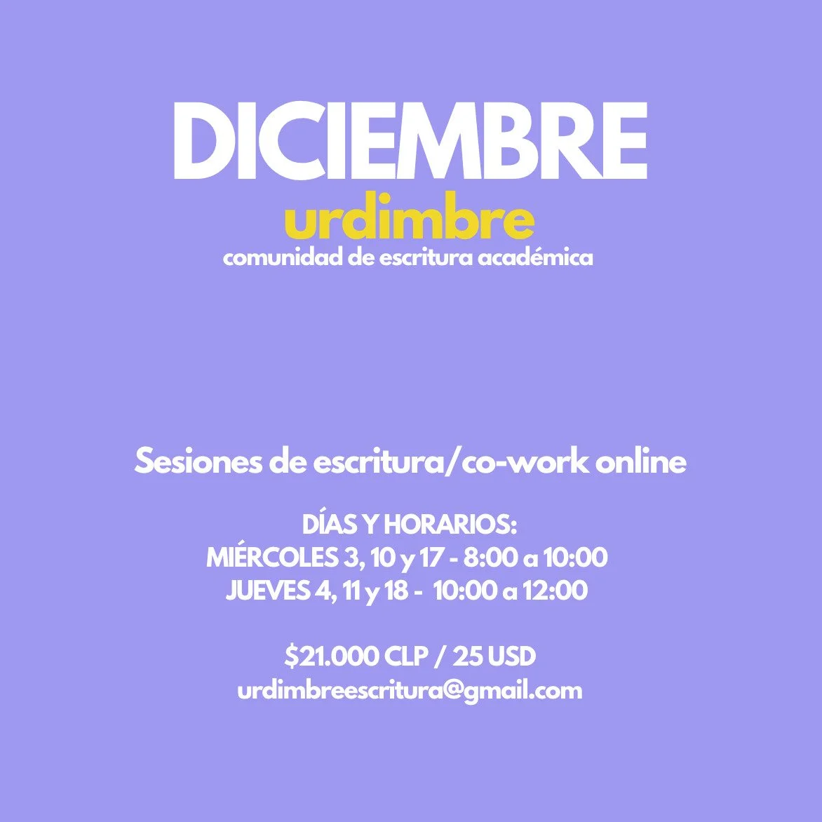 &iquest;C&oacute;mo se preparan para cuidar sus escrituras durante este mes? 

Diciembre nos empuja hacia afuera con las celebraciones, los cierres de fin de a&ntilde;o y las agendas que se llenan r&aacute;pido. Cuesta sostener el ritmo de escritura: