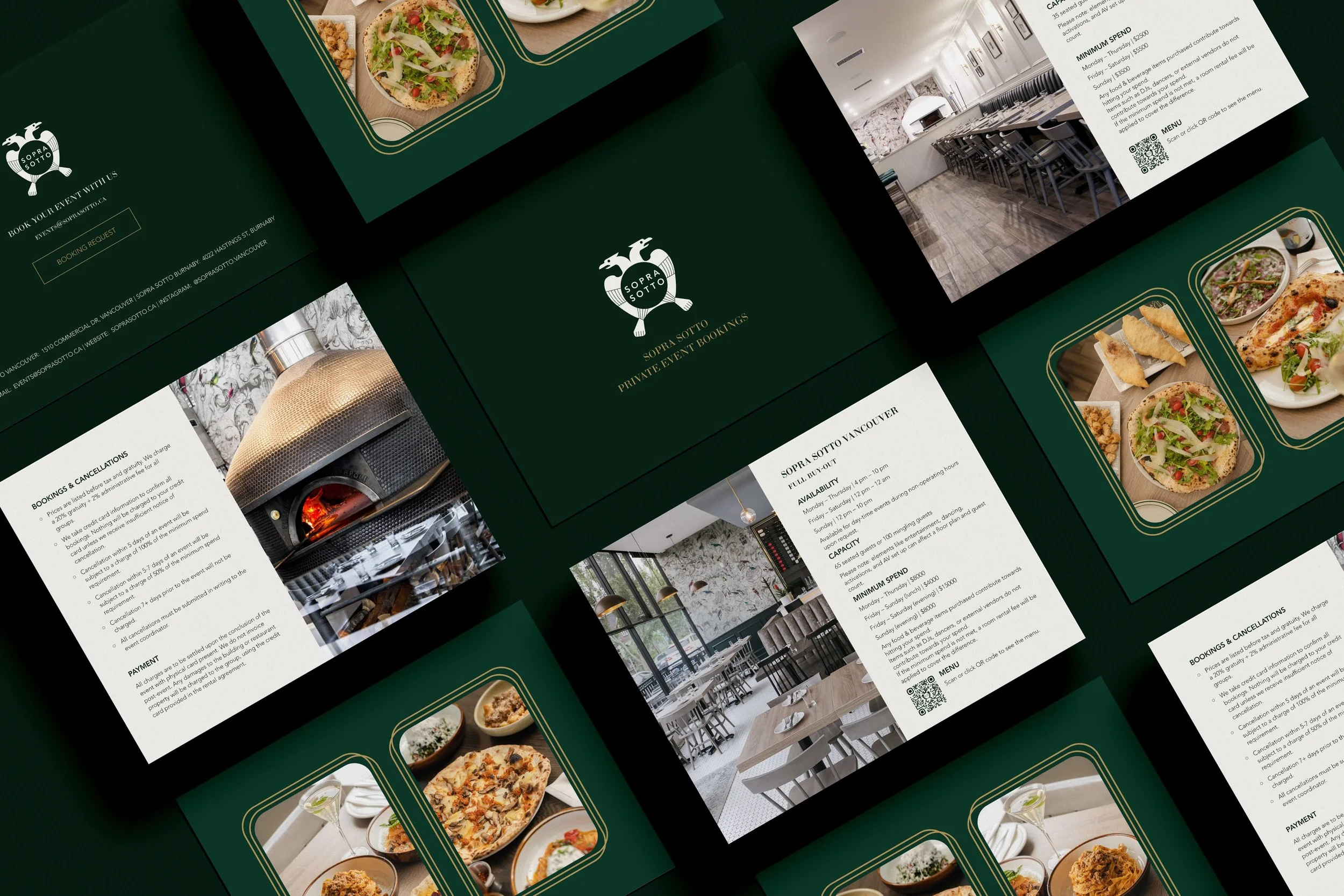 Sopra Sotto events deck design