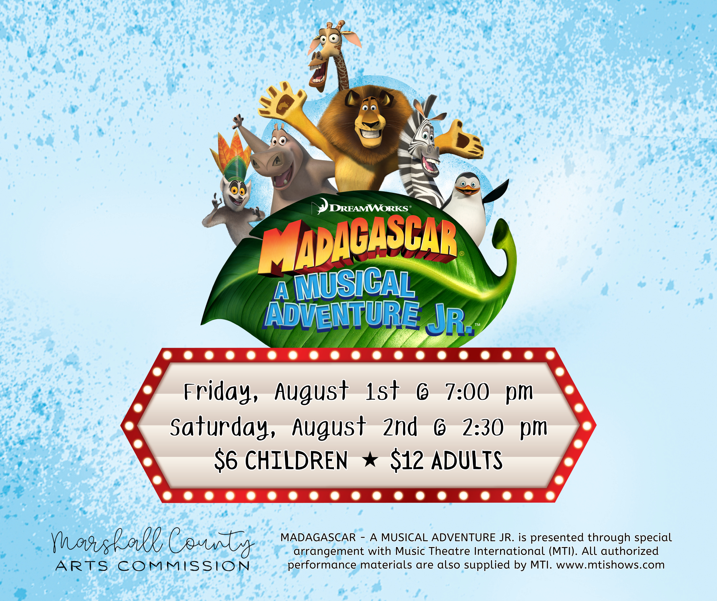 Madagascar - A Musical Adventure JR.