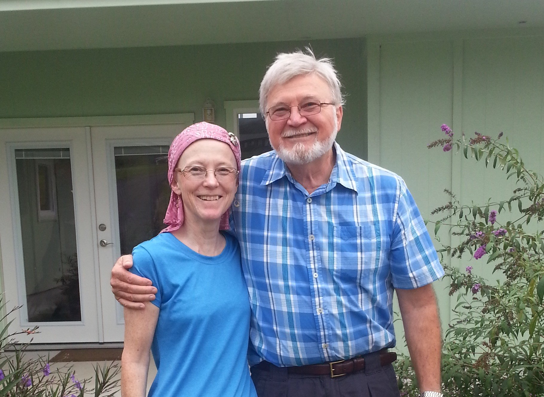 Carol with Doctor Henry Haire